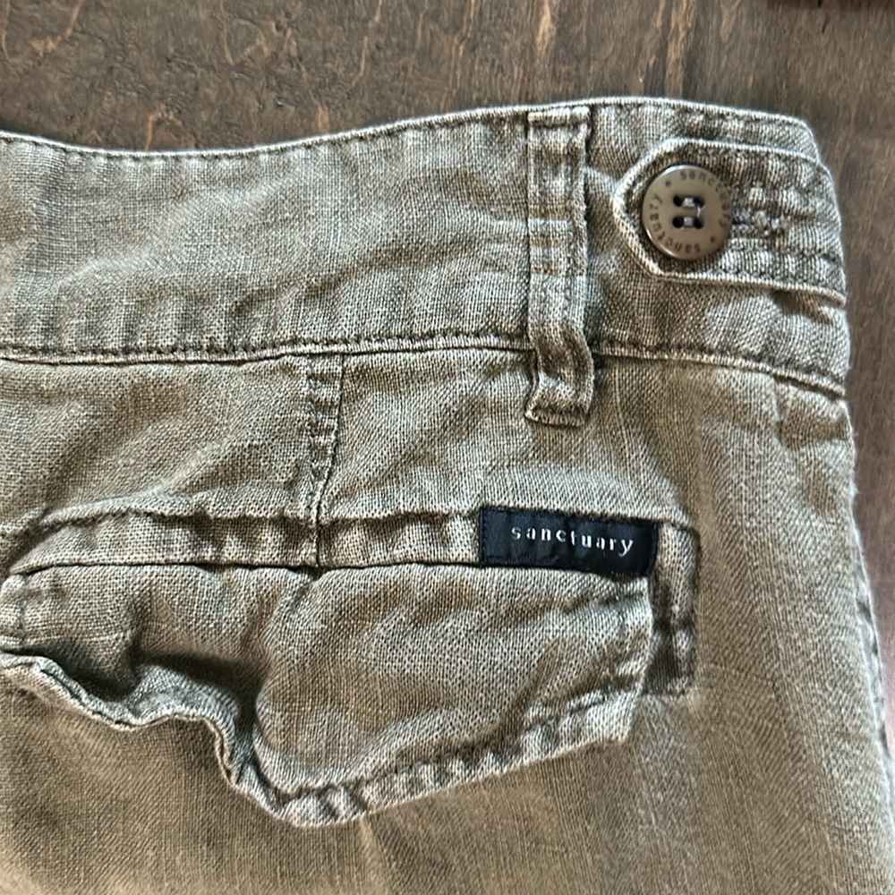 Sanctuary Linen cargo pant - Picture 5 of 7